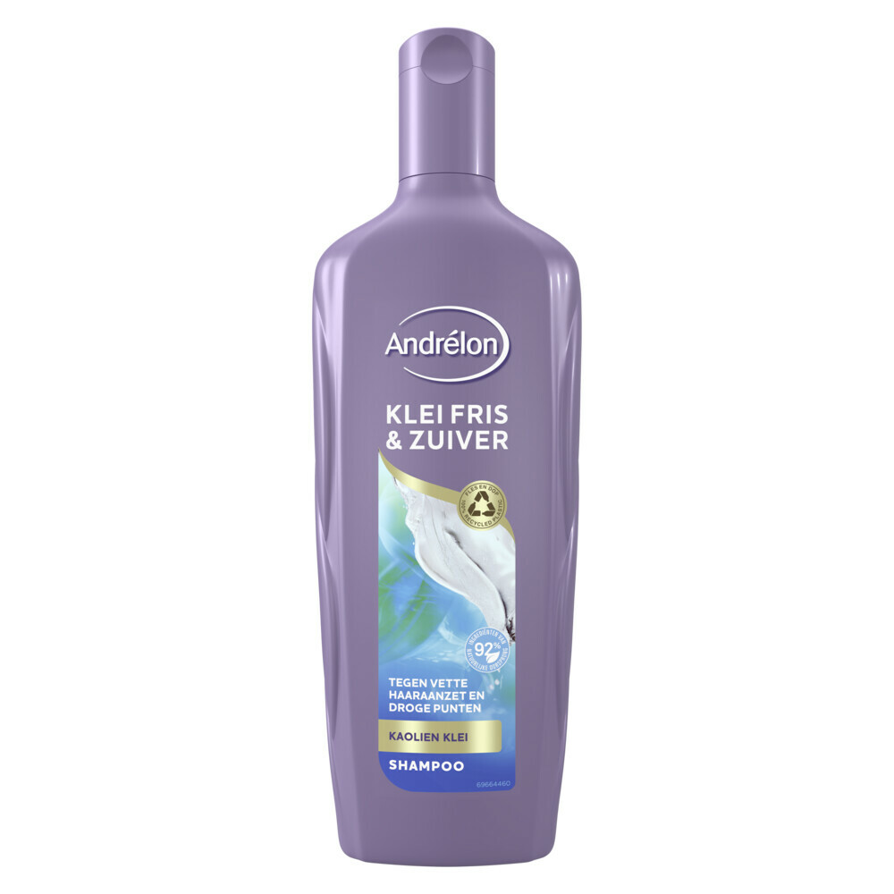 Andrelon Shampoo Klei Fris&Zuiver 300 ml