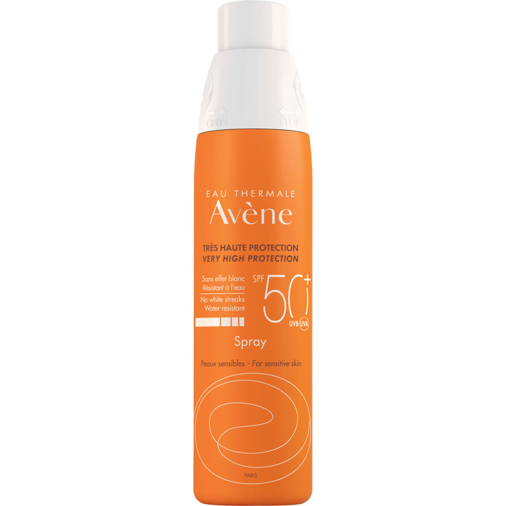 2x Avène Zonnebrand Spray SPF 50+ 200 ml