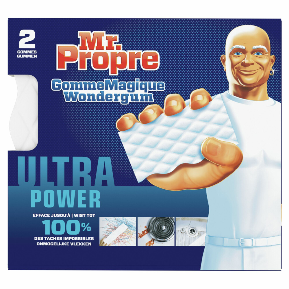 16x Mr. Propre Wondergum Extra Krachtig 2 stuks