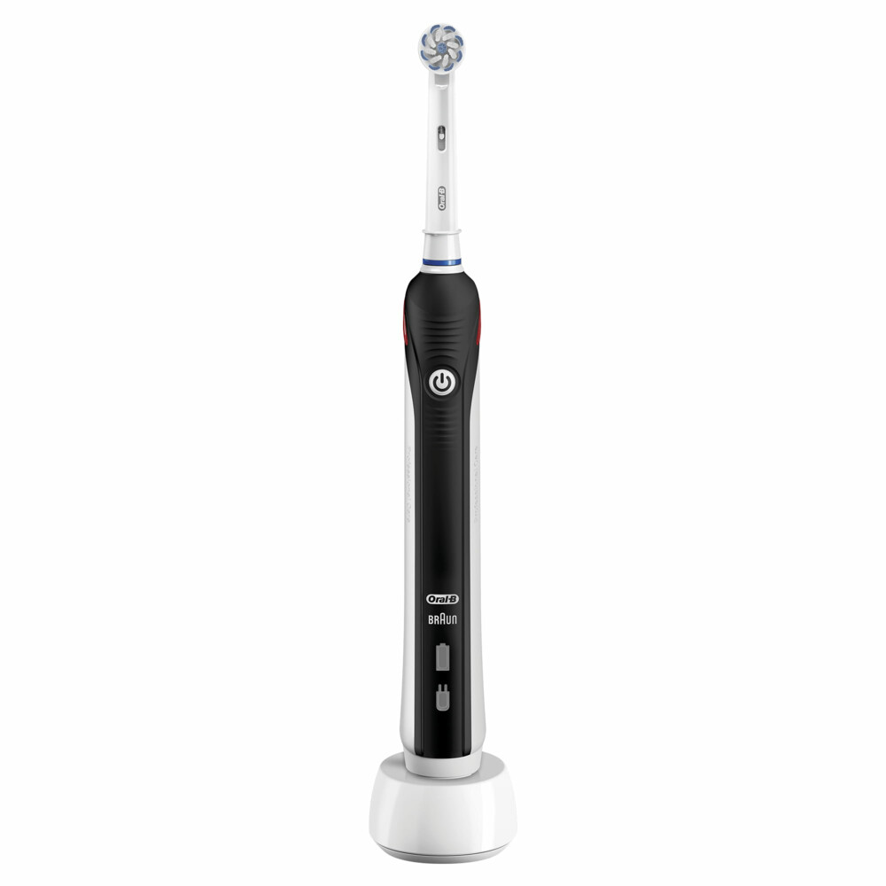 Oral-B Elektrische Tandenborstel Pro 2 2000 Sensitive UltraThin Black 1 ...