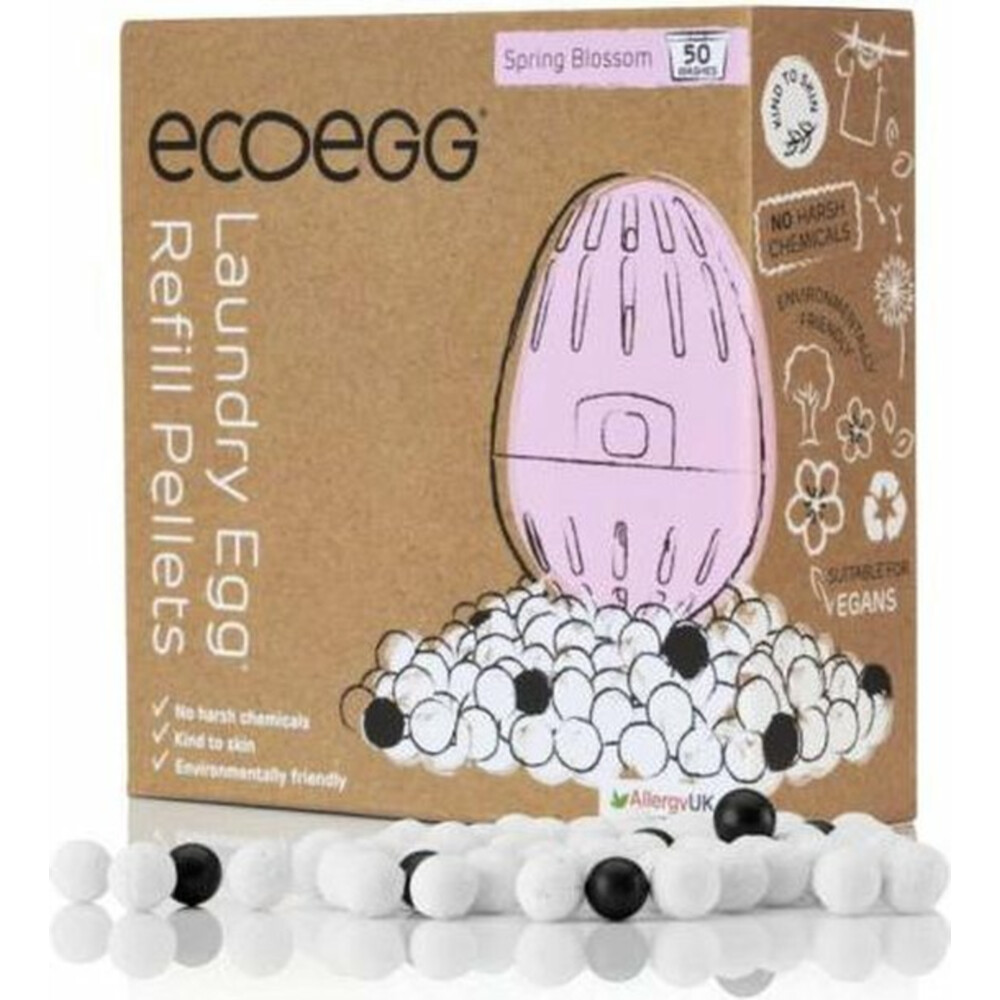 10x ecoegg Laundry Egg Navulling Spring Blossom 50 beurten