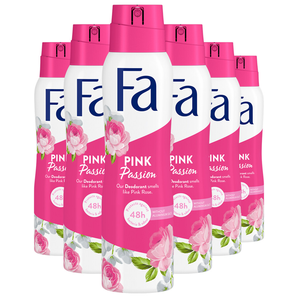 Fa Fa Deospray Pink Passion Voordeelverpakking