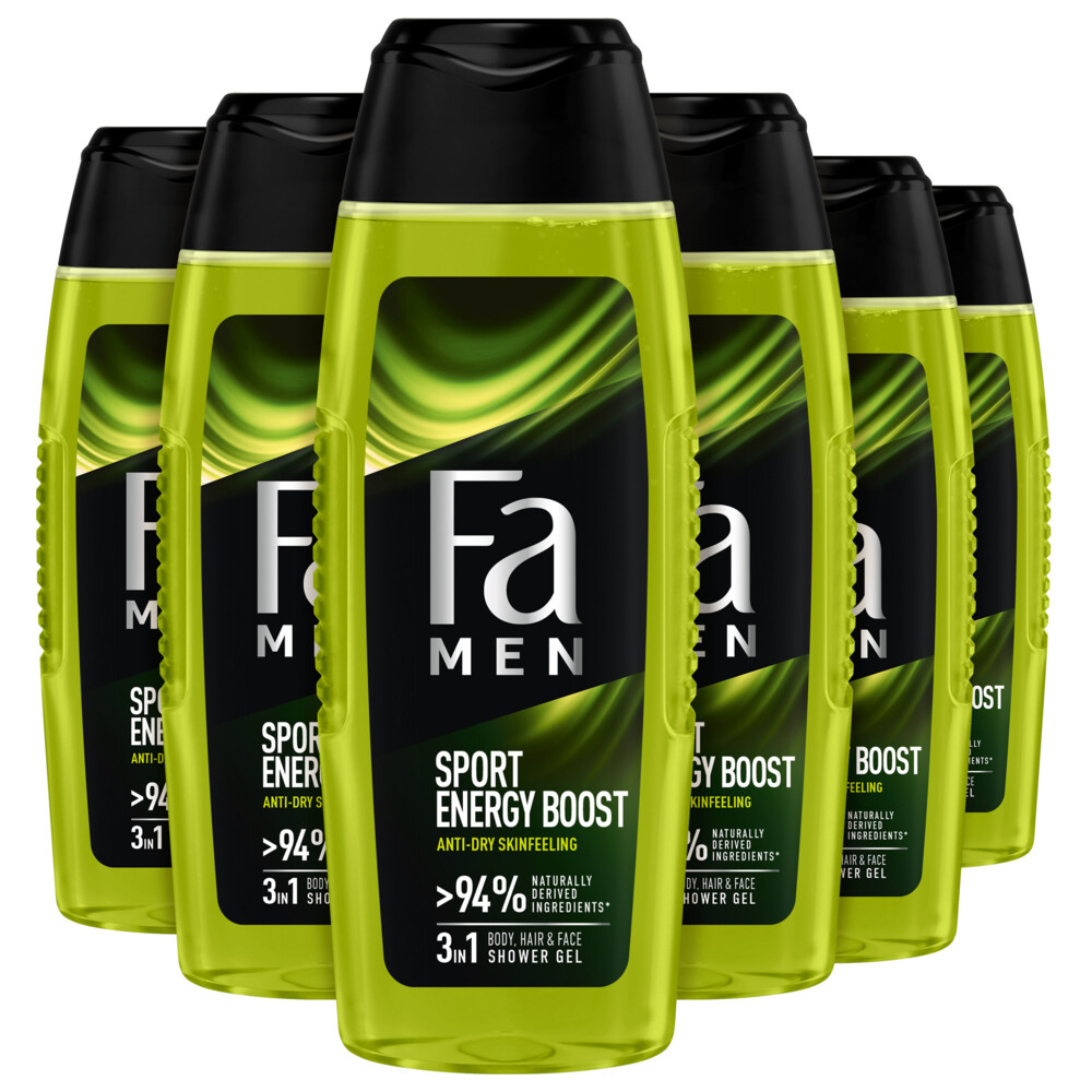 Fa Men Showergel Sport Power Booster Voordeelverpakking