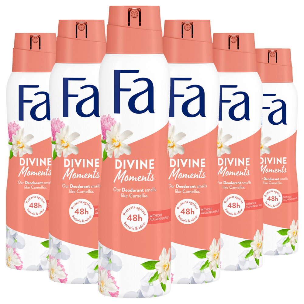 Fa Deodorant Deospray Divine Moments Voordeelverpakking