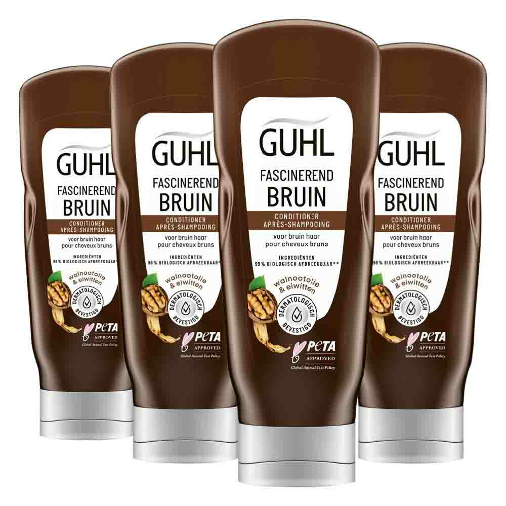 Guhl Colorshine Cremespoeling Bruin Voordeelverpakking