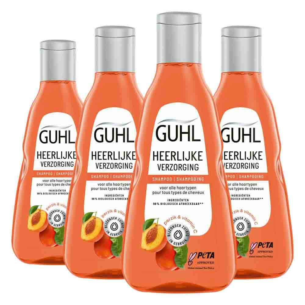 Guhl Shampoo Heerlijke Verzorging Perzikolie Voordeelverpakking