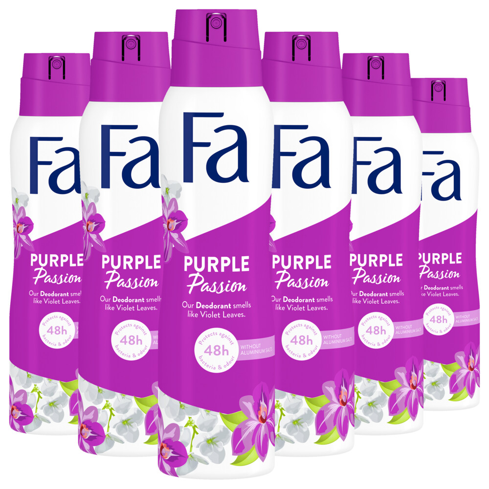 Fa Deodorant Spray Purple Passion Voordeelverpakking