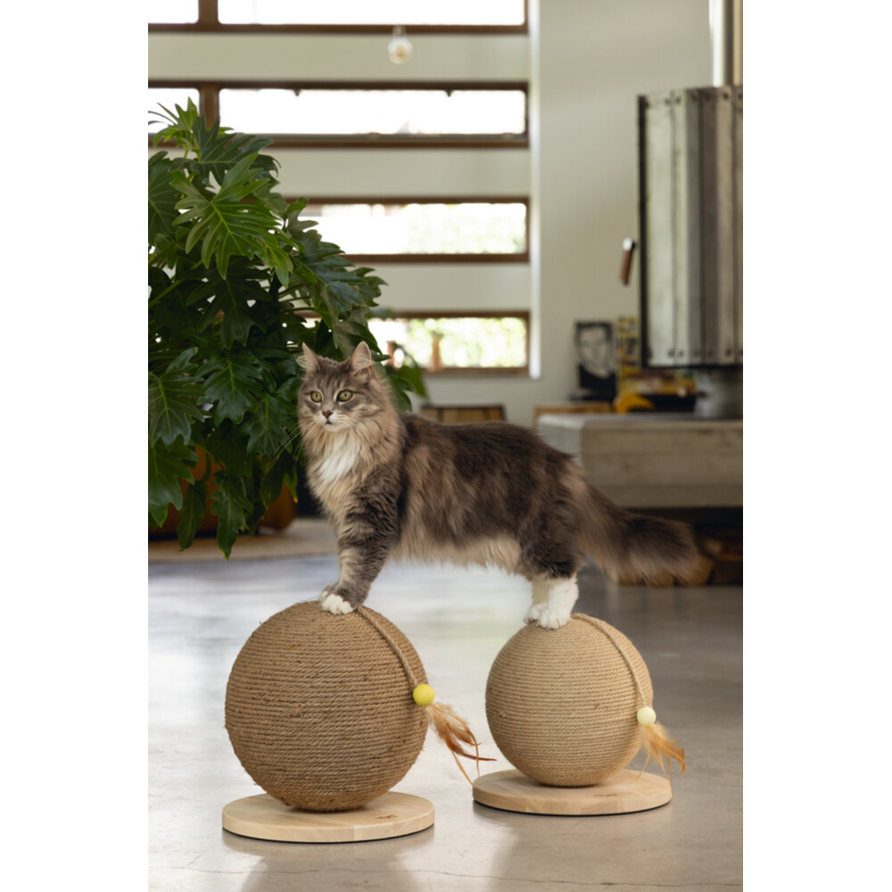 DBL Houten Krabbol Balty 30X30X27 - Smulders Diervoeders