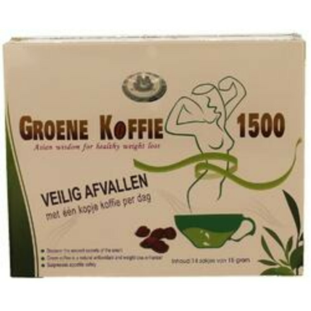 Green Coffee Groene Koffie 1500mg 14zakjes