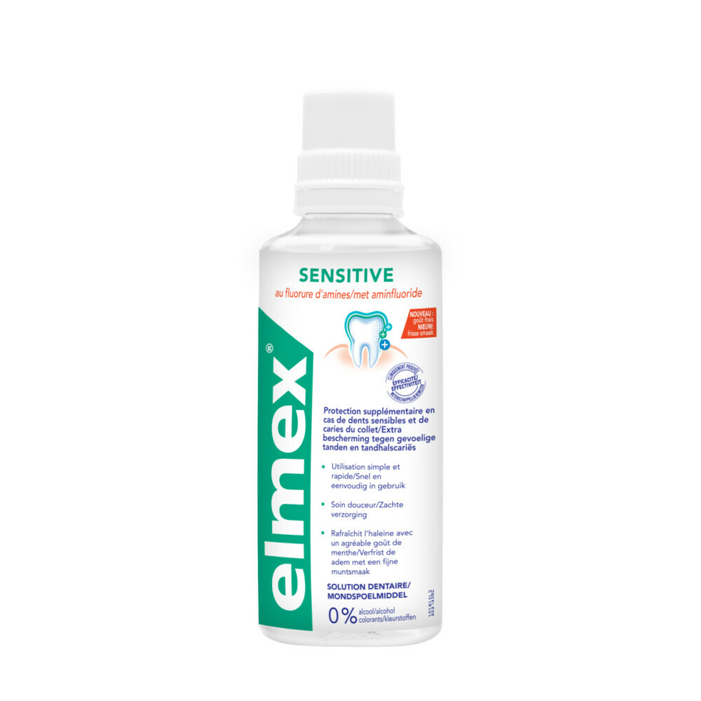 Elmex Sensitive 400 ml | Plein.nl