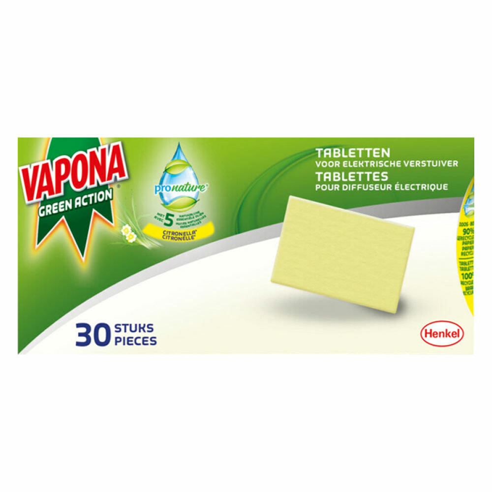 24x Vapona Pro Nature Tablet Refill