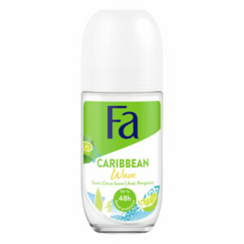 Fa Deodorant Deoroller Caribbean Lemon Voordeelverpakking