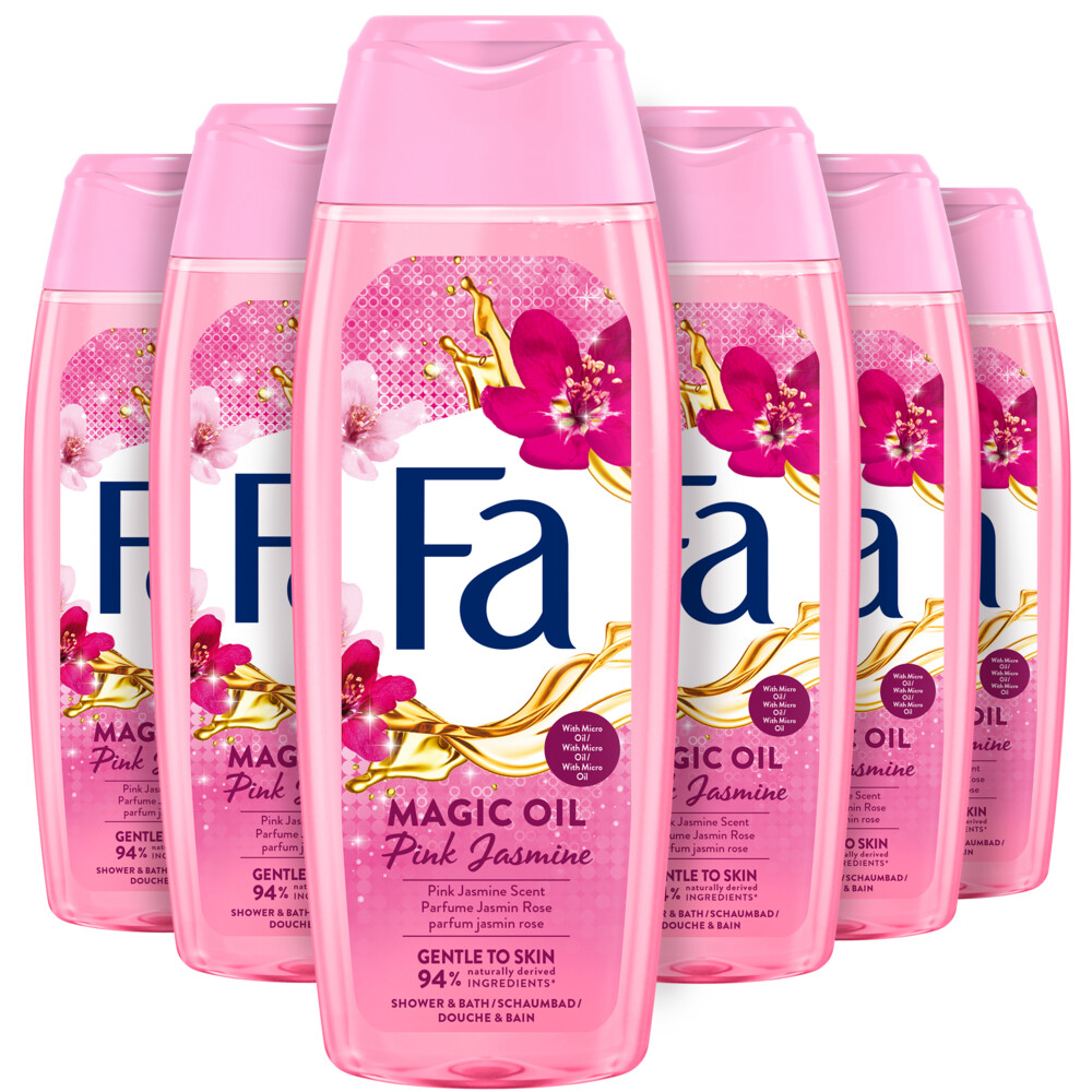 Fa Showergel Magic Oil Pink Jasmine Voordeelverpakking