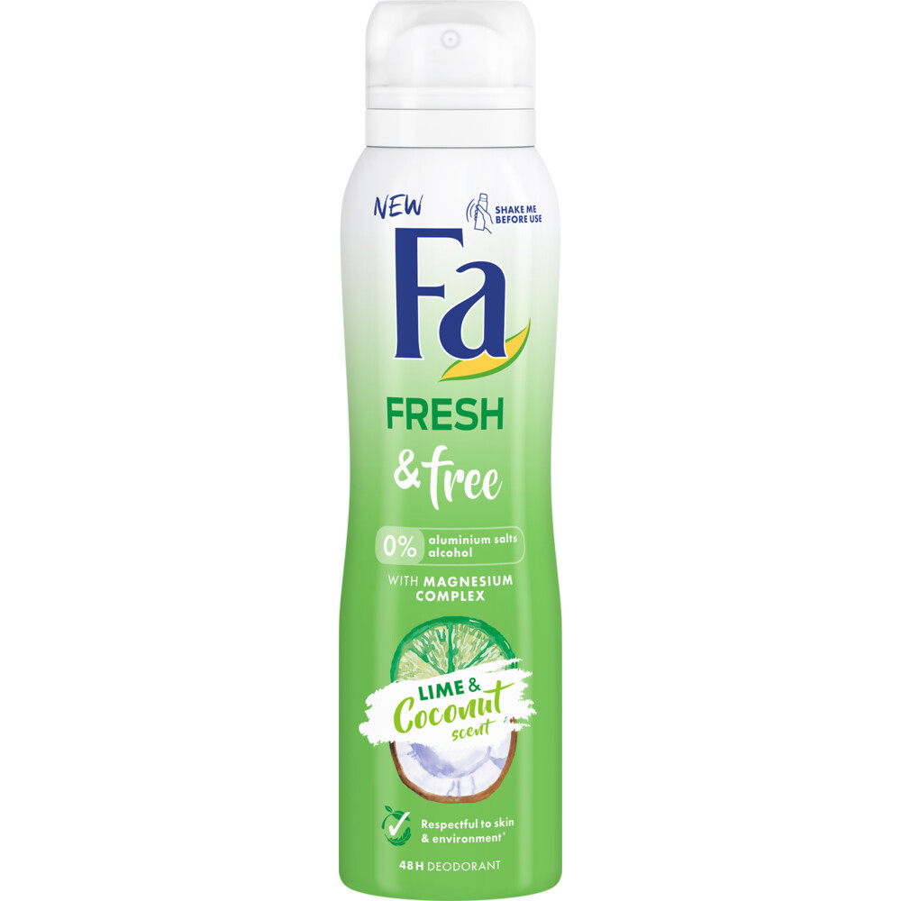 Fa Deodorant Spray Coconut & Lime 150 ml Plein.nl