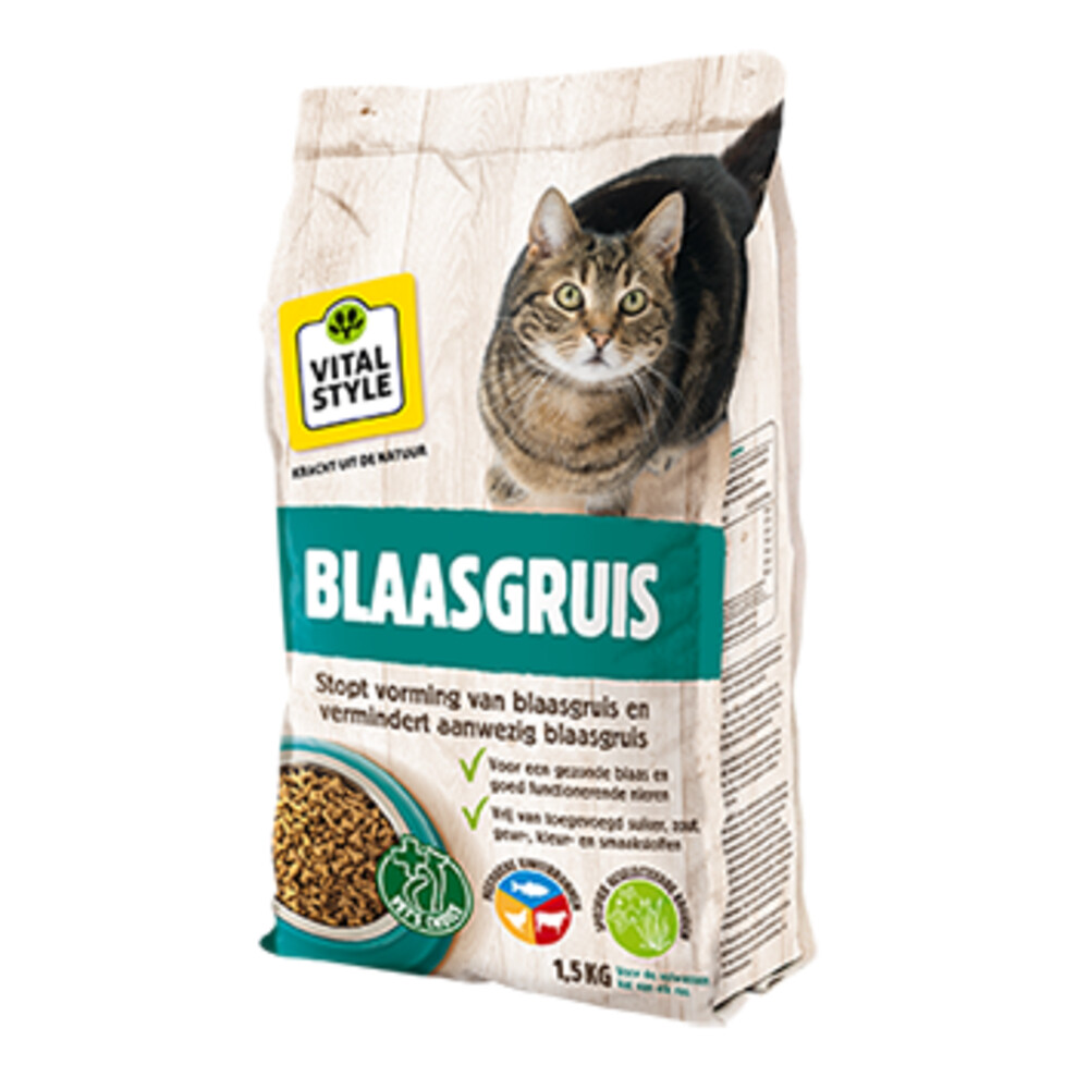 Vitalstyle Kattenvoer Blaasgruis Kg Plein Nl