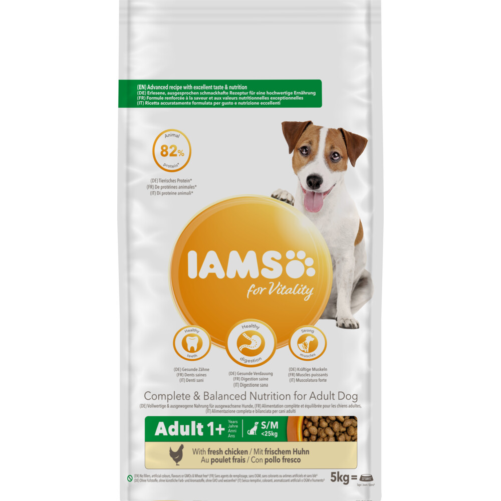 IAMS Dog Adult Small & Medium Chicken 5 kg