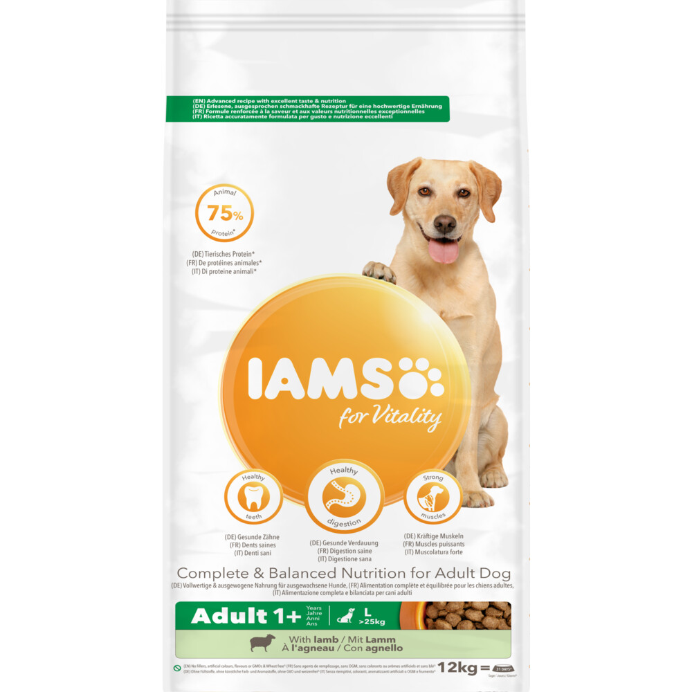IAMS Dog Adult Large Breed Lamb 12 kg