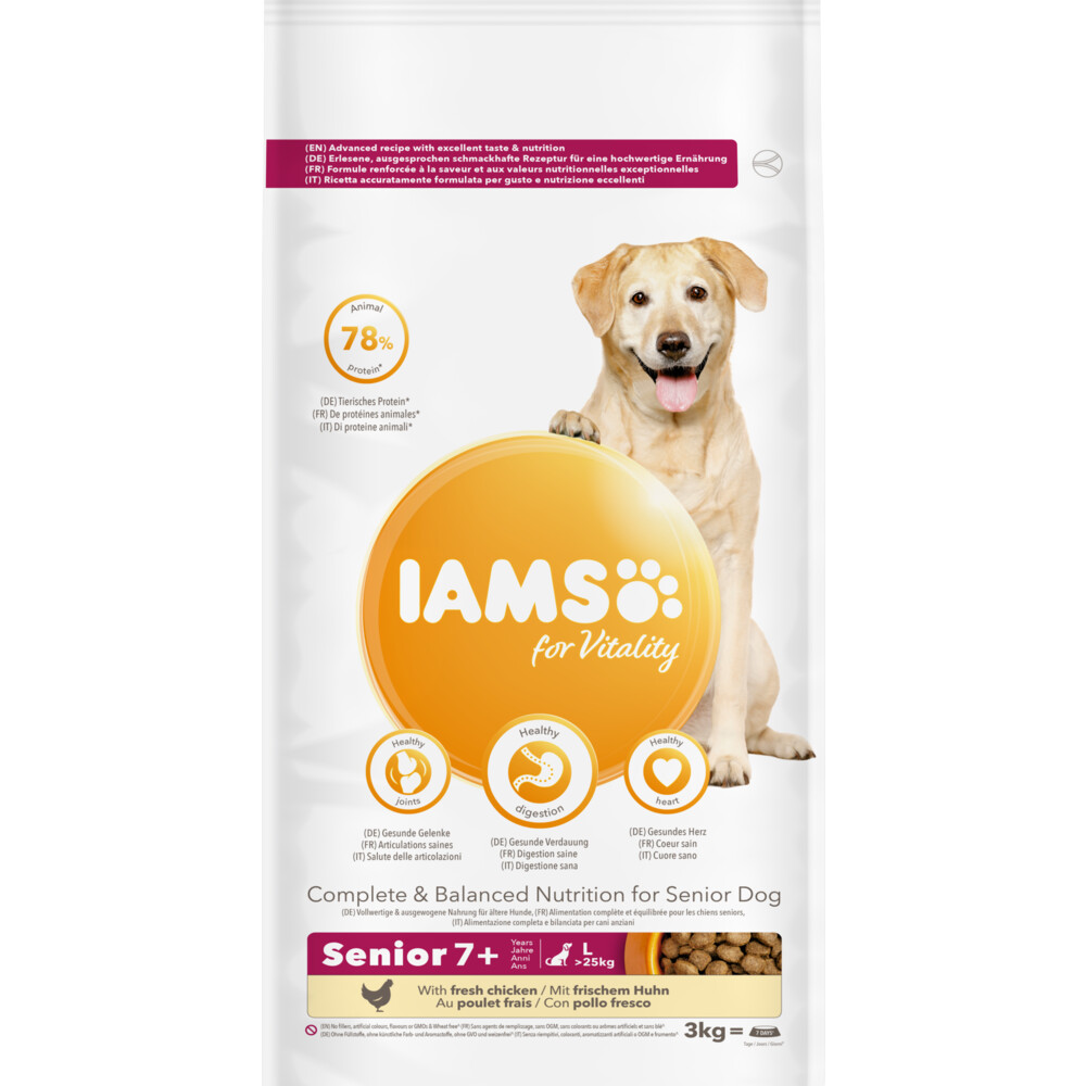 IAMS For Vitality Senior Dog Large Breed 3 kg
