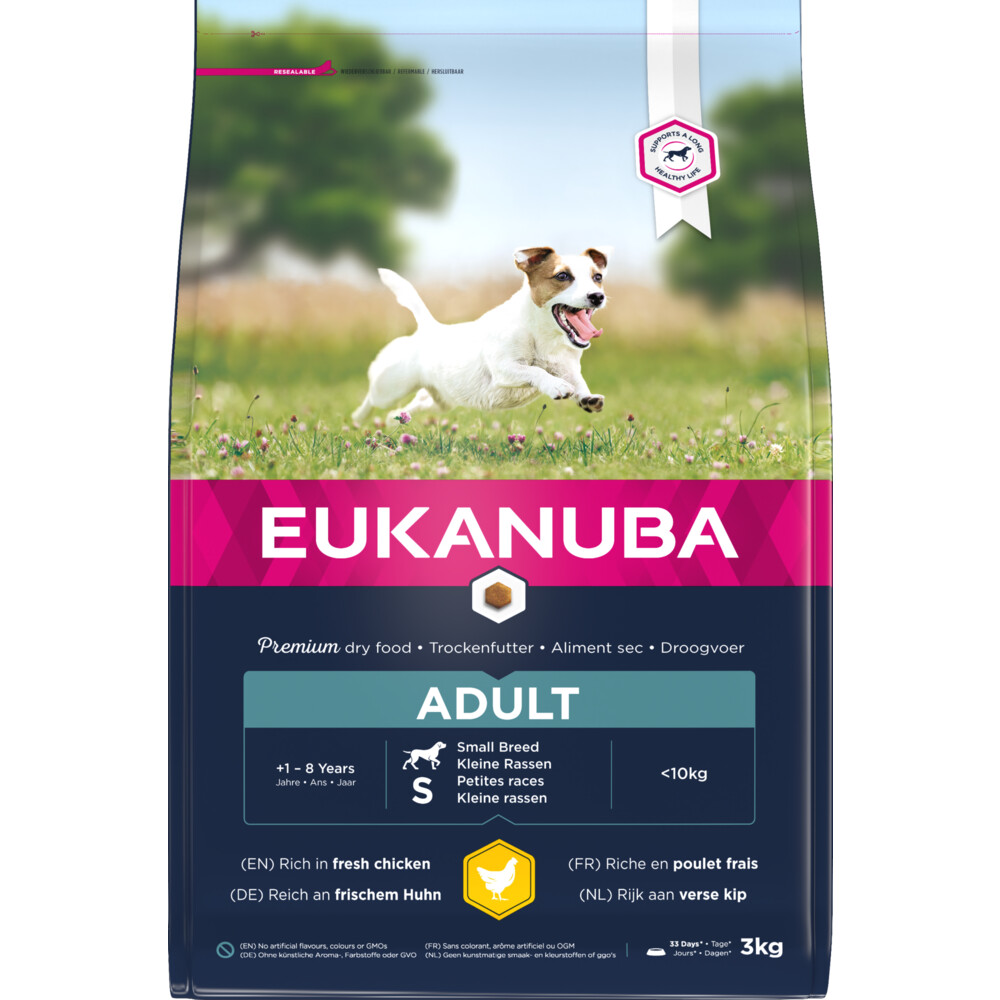 Eukanuba Adult Small kip Hondenvoer 3 kg