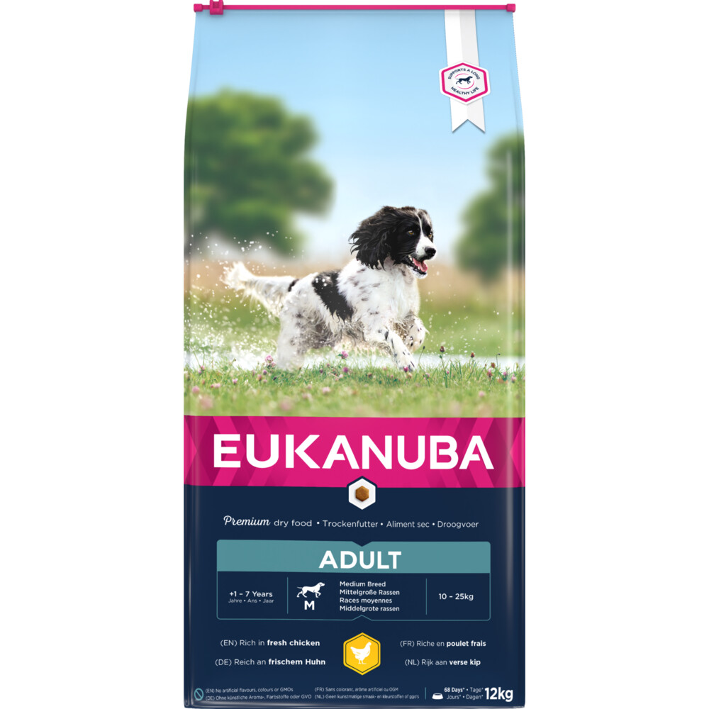 Eukanuba Dog Active Adult Medium 12 kg