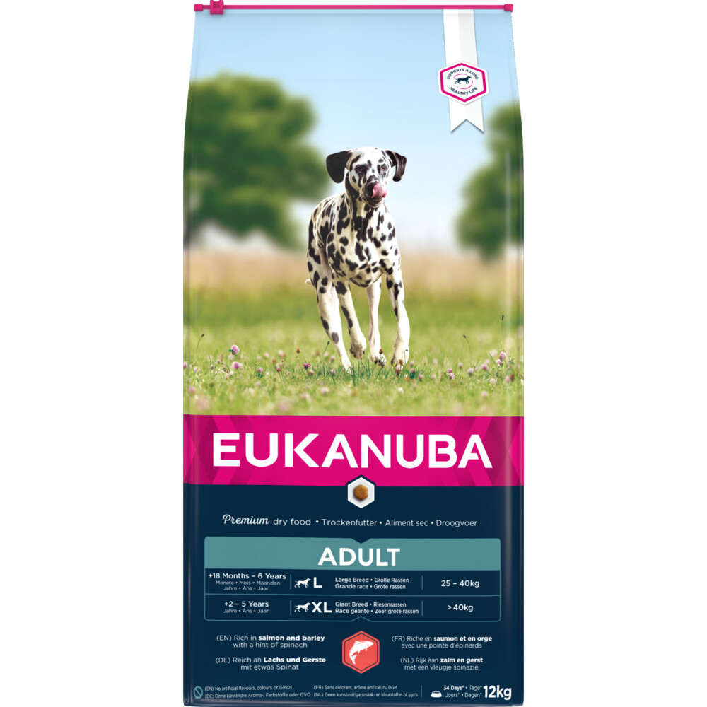Eukanuba Zalm & Rijst All Breeds hondenvoer 12 kg