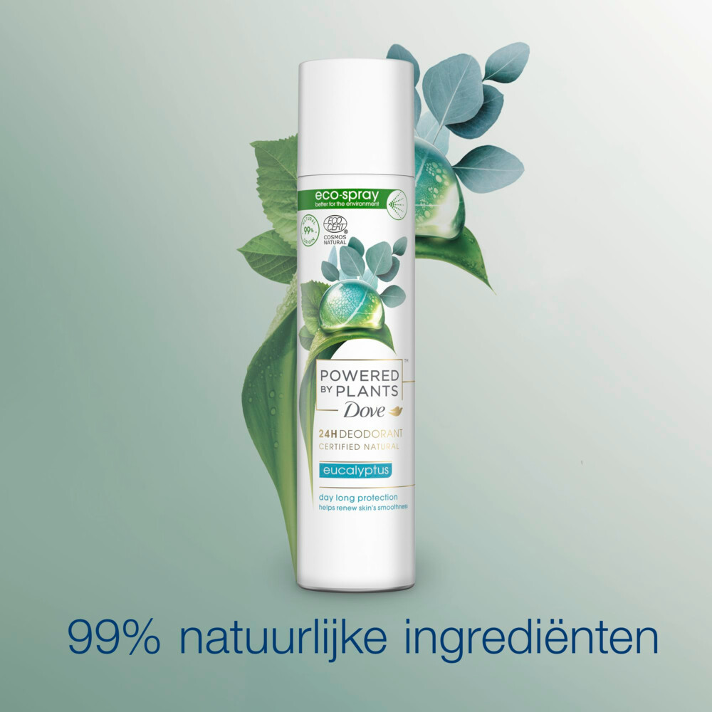 Dove Deodorant Eco Spray Eucalyptus 75 ml Plein.nl