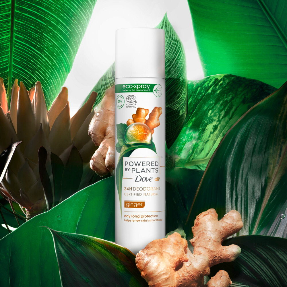 Dove Deodorant Eco Spray Ginger 75 ml Plein.nl