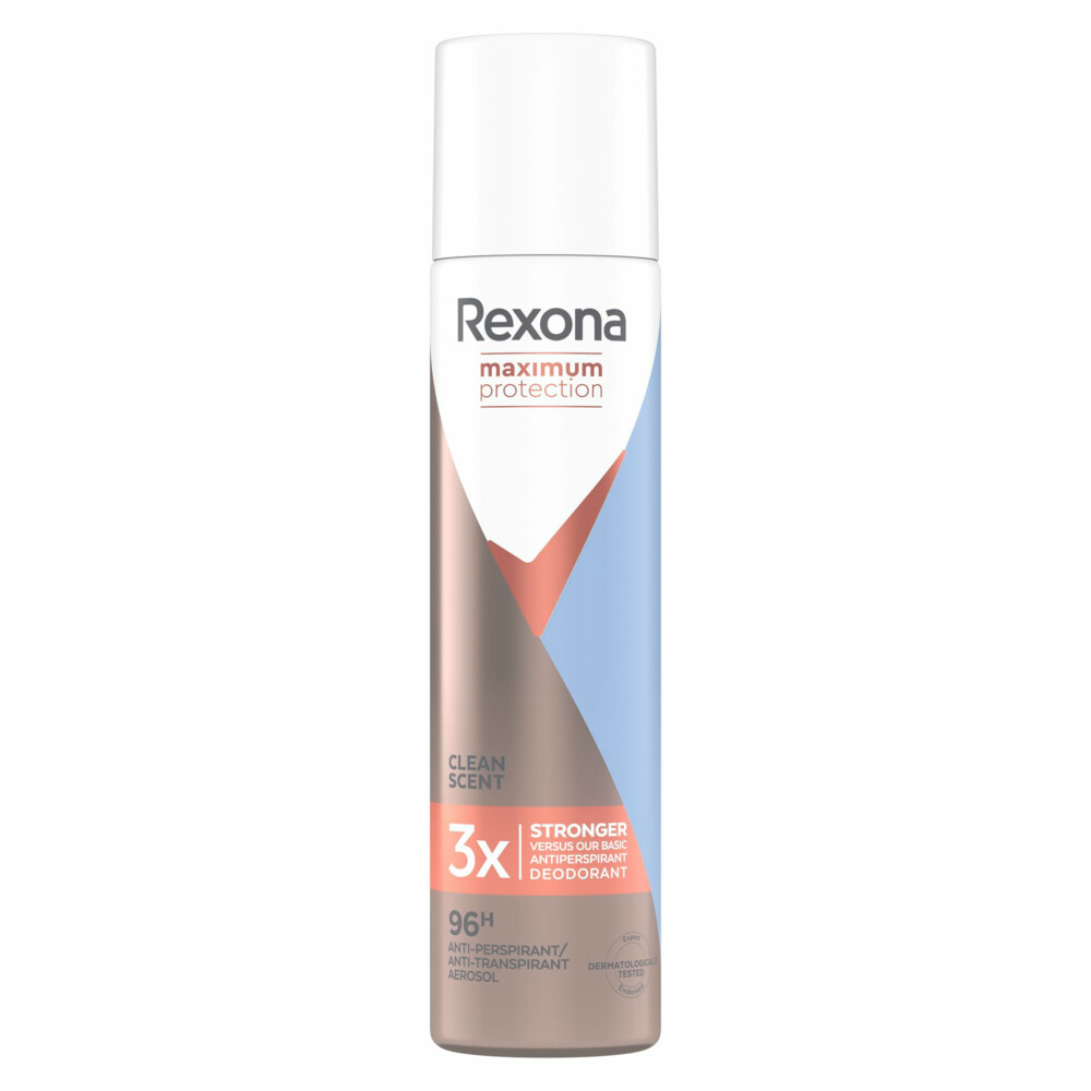 6x Rexona Deodorant Spray Women Clean Scent 100 ml