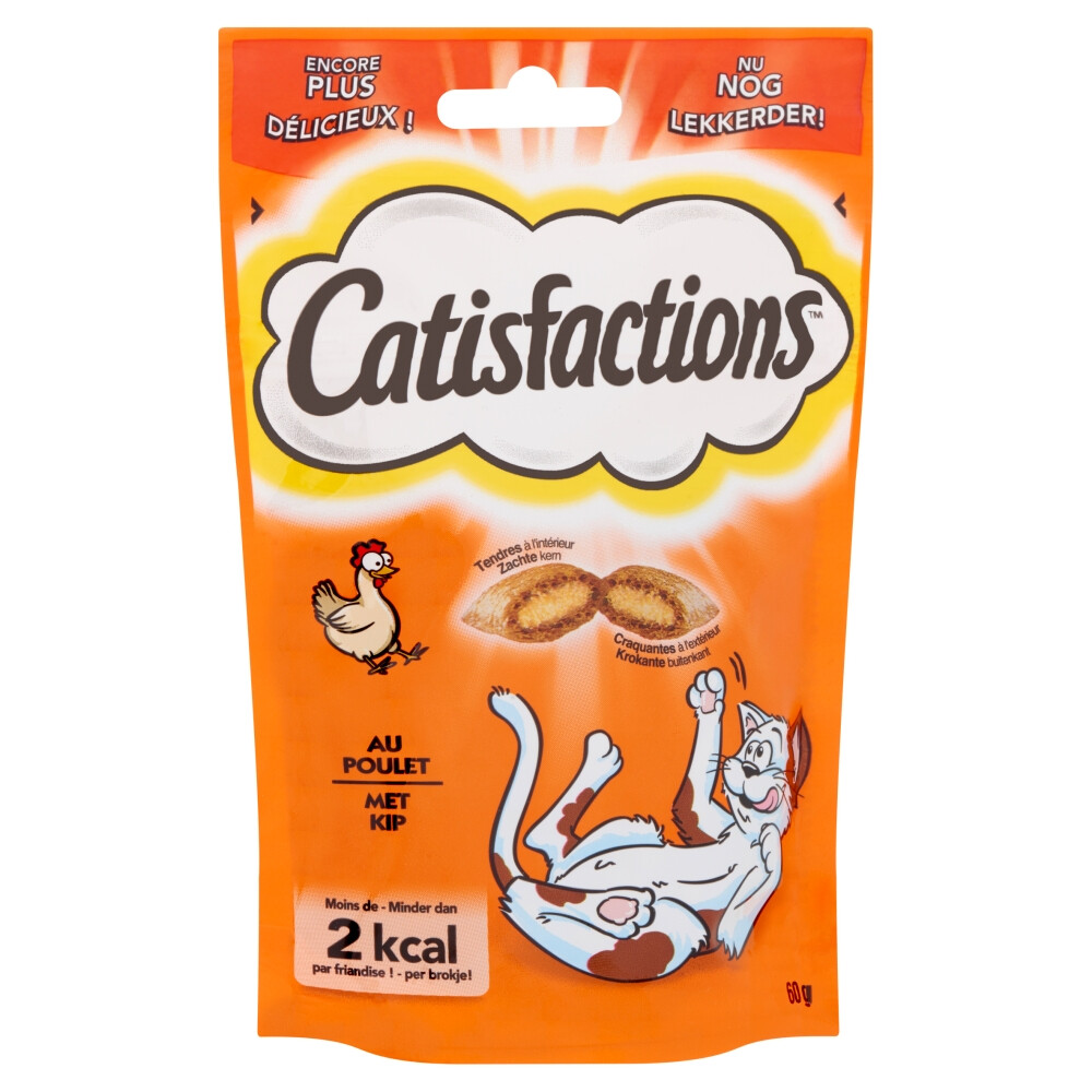 Catisfactions Kip kattensnoep per verpakking
