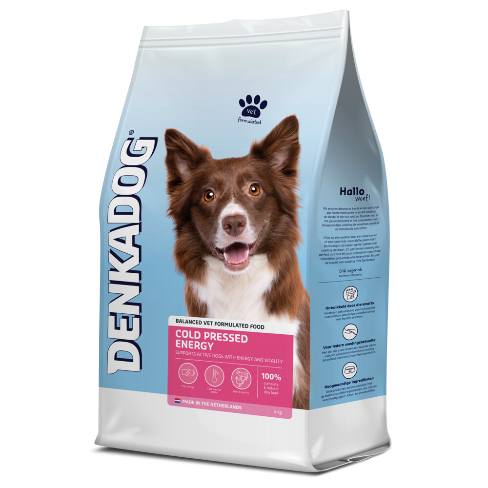 3x Denkadog Cold Pressed Energy 4 kg