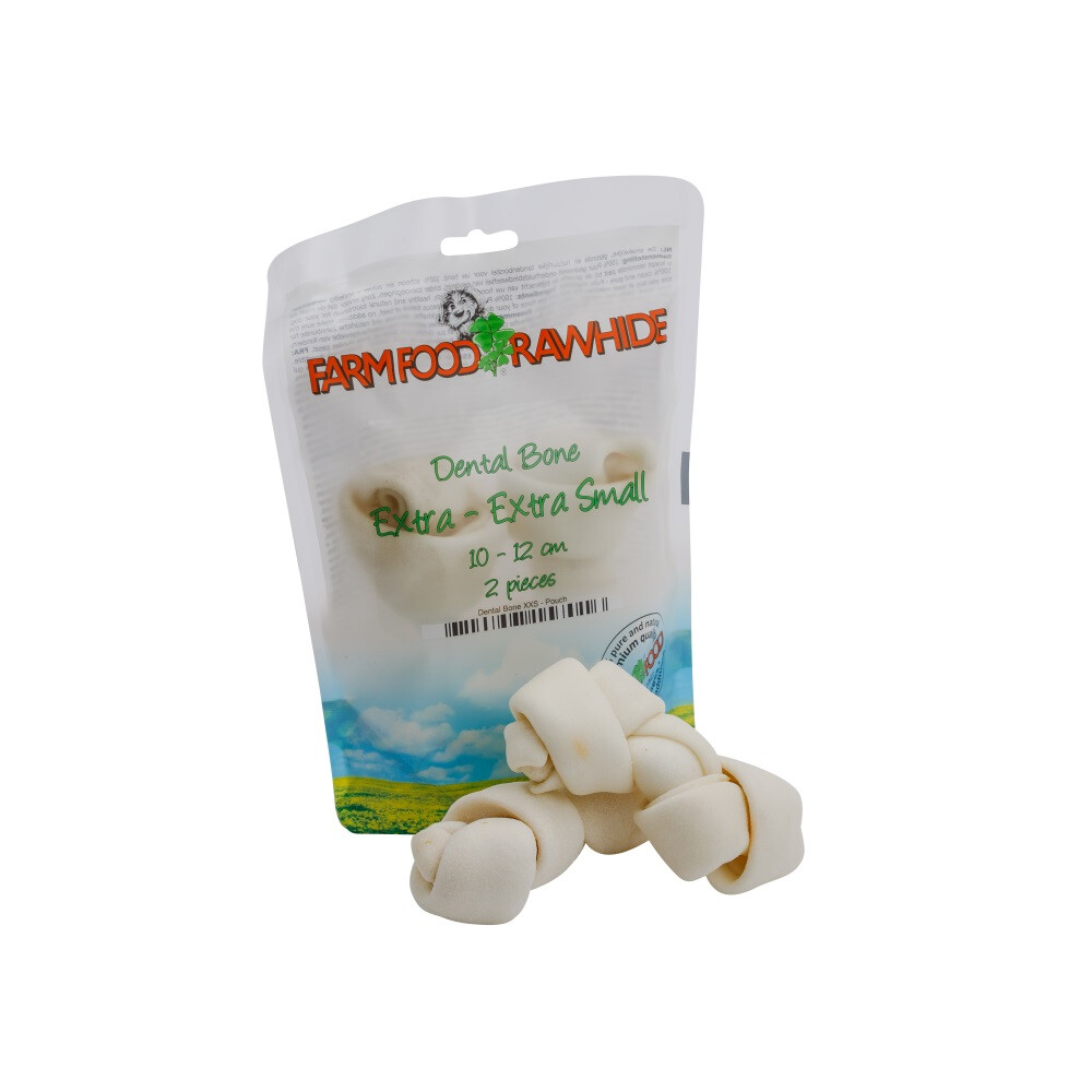 Farm Food Rawhide Dental Bone Rund Hondensnacks 50 g