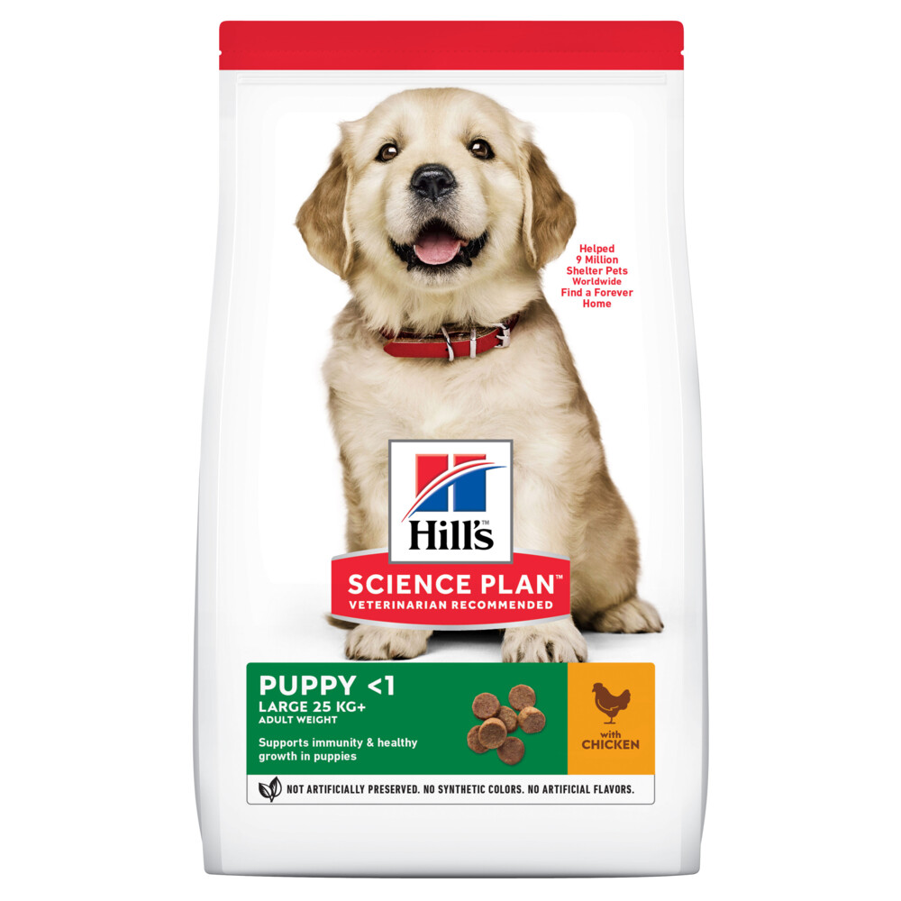 Hill's Science Plan Hondenvoer Puppy Large Kip kg |