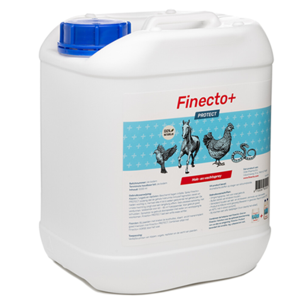 Finecto+ Protect Bloedluis Omgevingsspray Navulling 5 liter