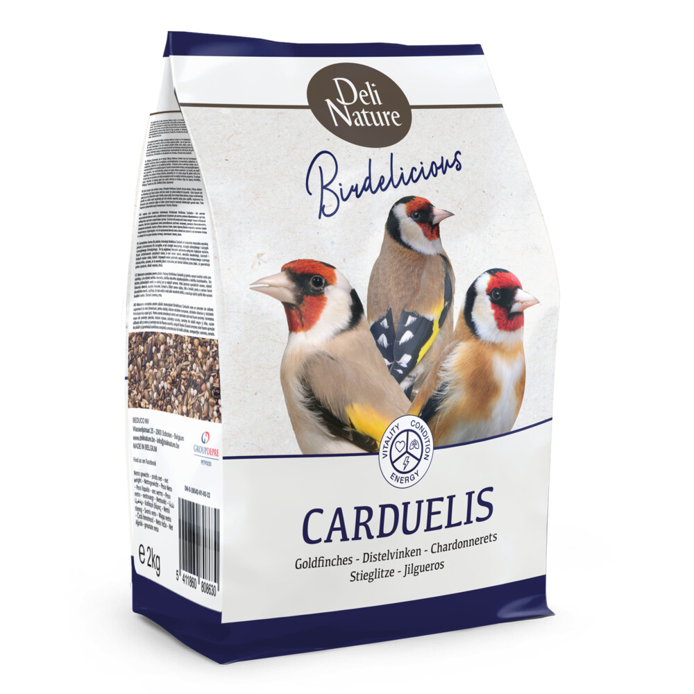 4x Deli Nature Aves Cultura Carduelis Distelvinken 2 kg