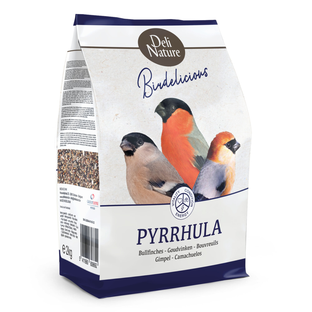 4x Deli Nature Aves Cultura Pyrrhula Goudvinken 2 kg