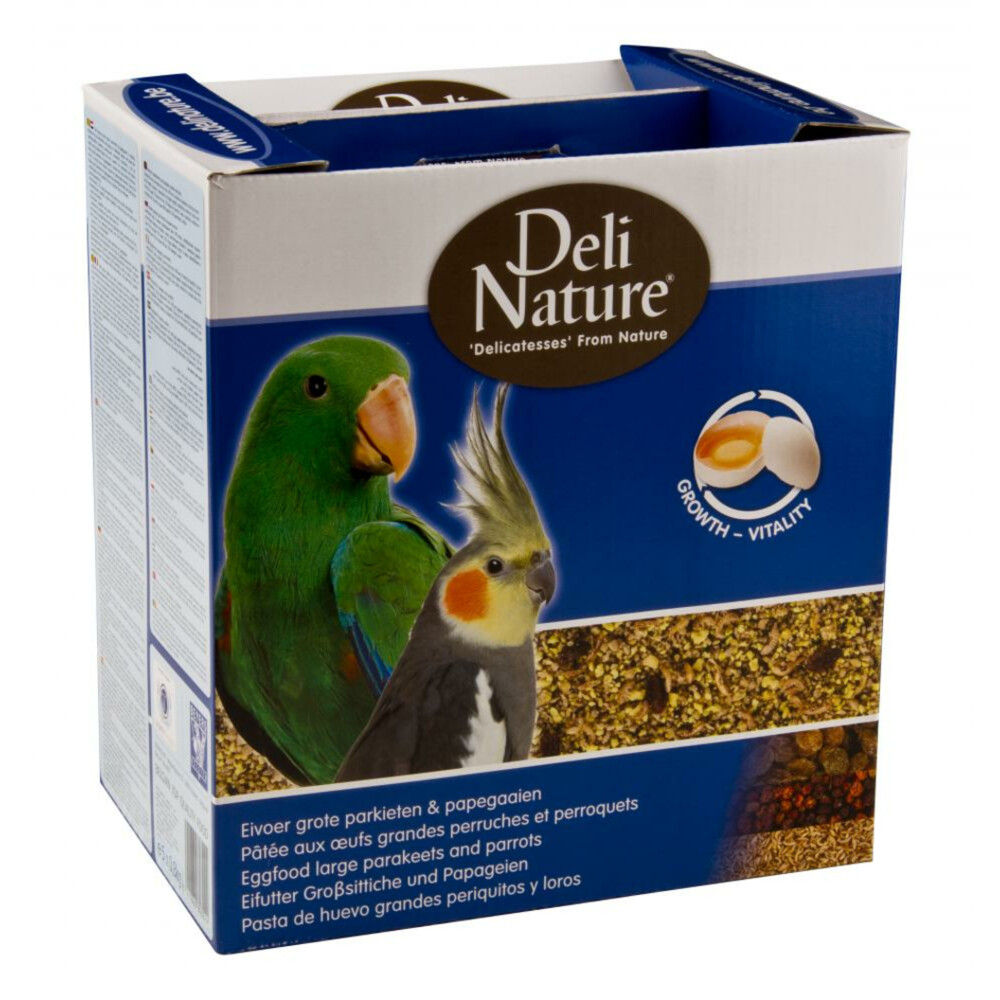 Deli Nature Eivoer Parkiet en Papegaai 800 gr