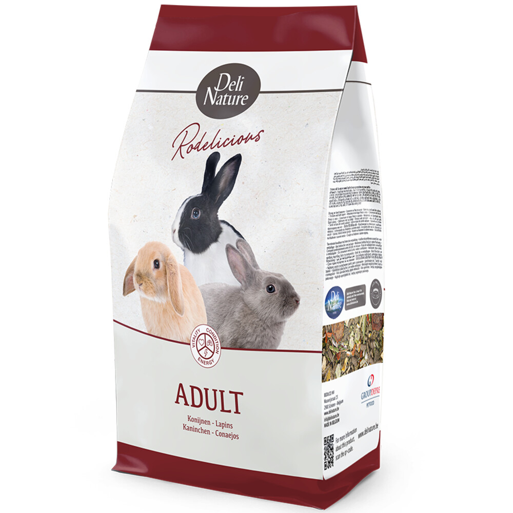 Deli Nature Rodelicious Adult Konijnen 750 gr