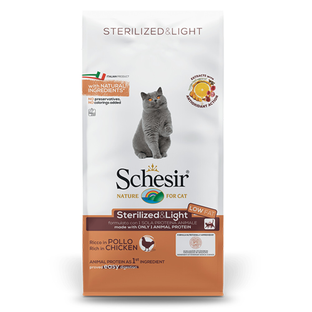 Schesir Dry sterilizedoverweight 1,5 kg