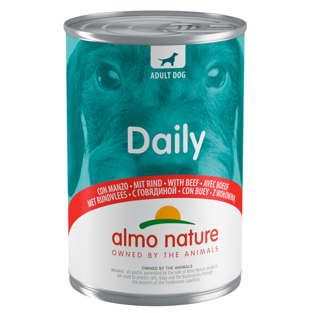 Almo Nature Dog Daily Menu Rund 24x400g