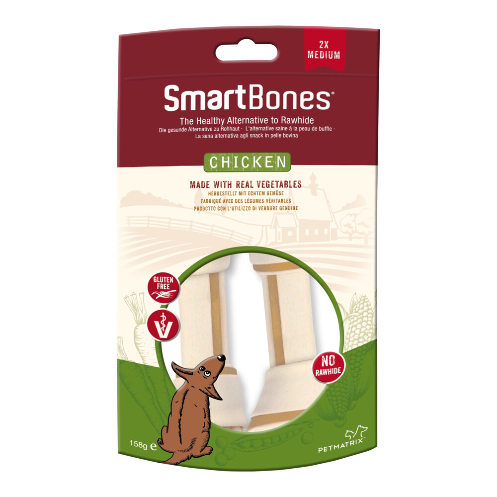 Smartbones Smartbones Chicken Kip Medium Hondenvoer