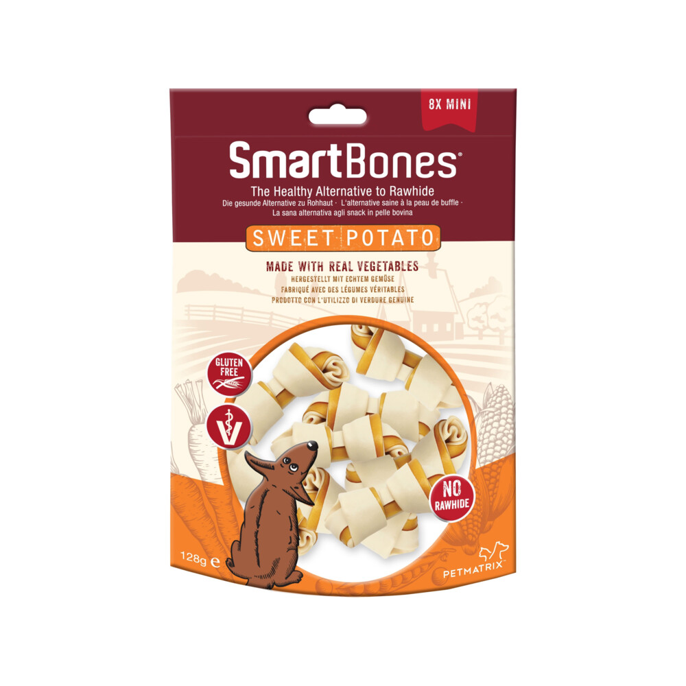 Smartbones Smartbones Sweet Potato Aardappel Mini Hondenvoer