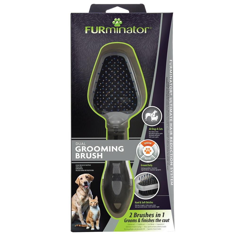 Furminator Grooming Dog en Cat Dual Brush