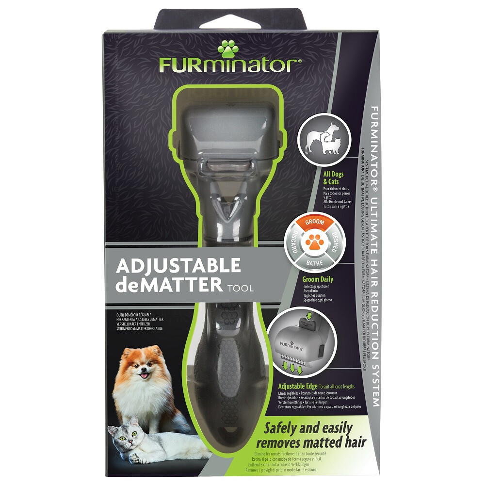 Furminator Adjustable Dematter Tool Hond & Kat