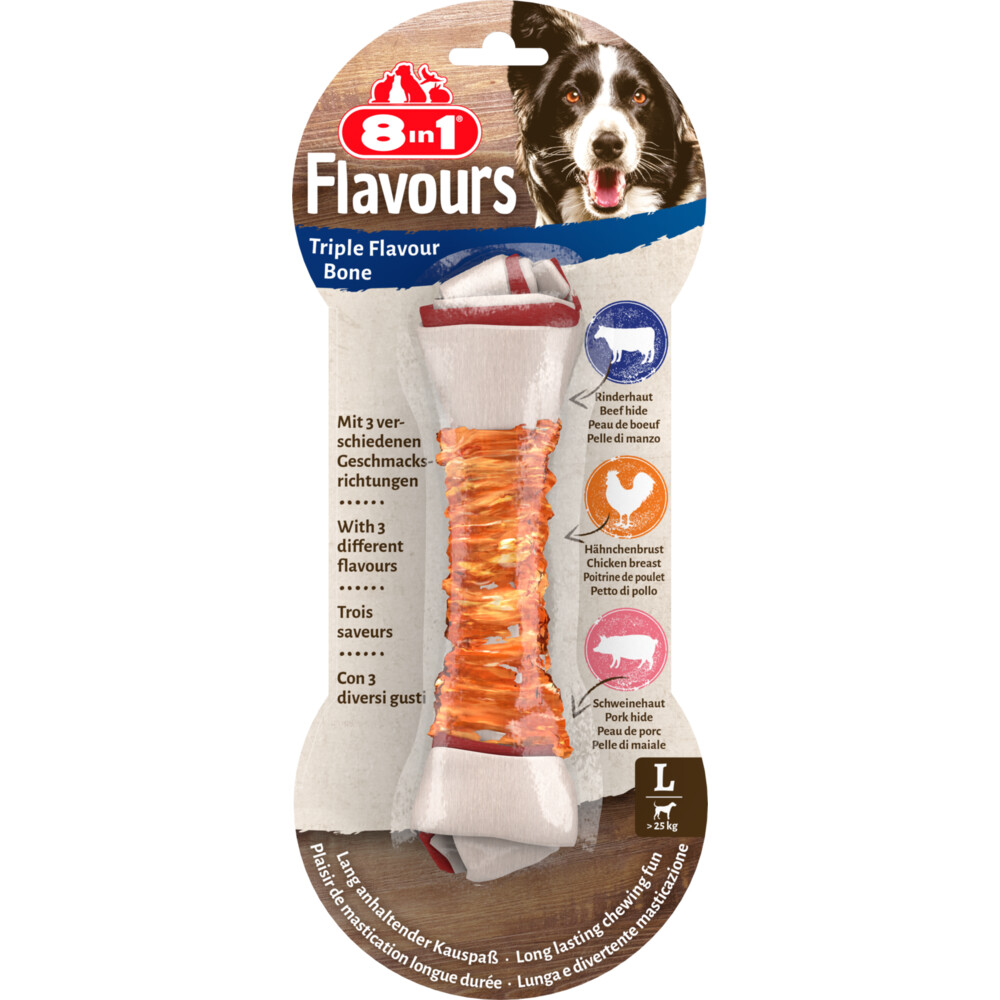 6x 8in1 Triple Flavour Bones L