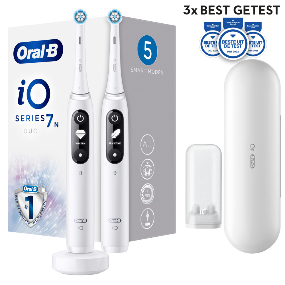 Oral-B Elektrische Tandenborstel iO 7 Wit stuks | Plein.nl