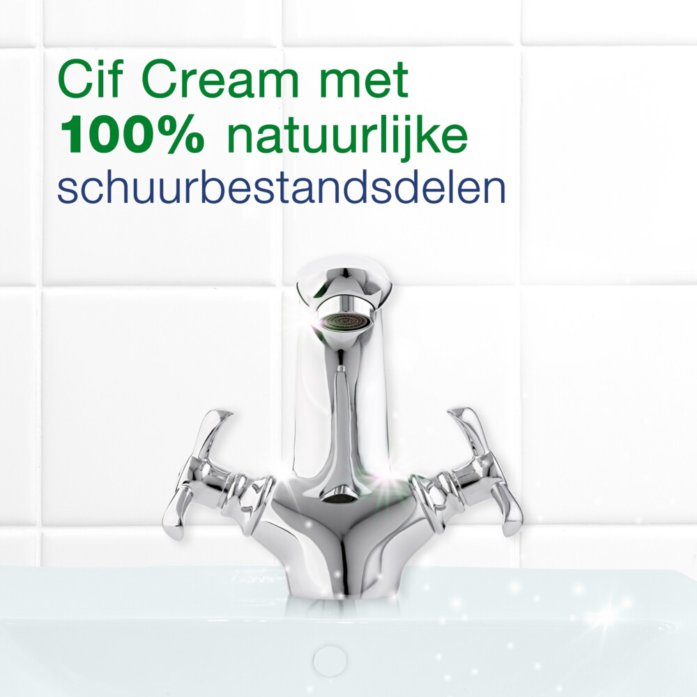 Cif Schuurmiddel Cream Ultra White Bleek 750 ml | Plein.nl