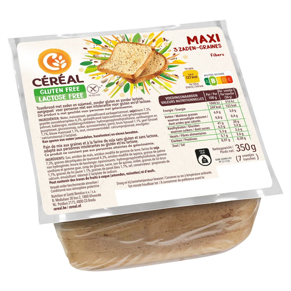 CEREAL glv brood meergrn maxi 350g