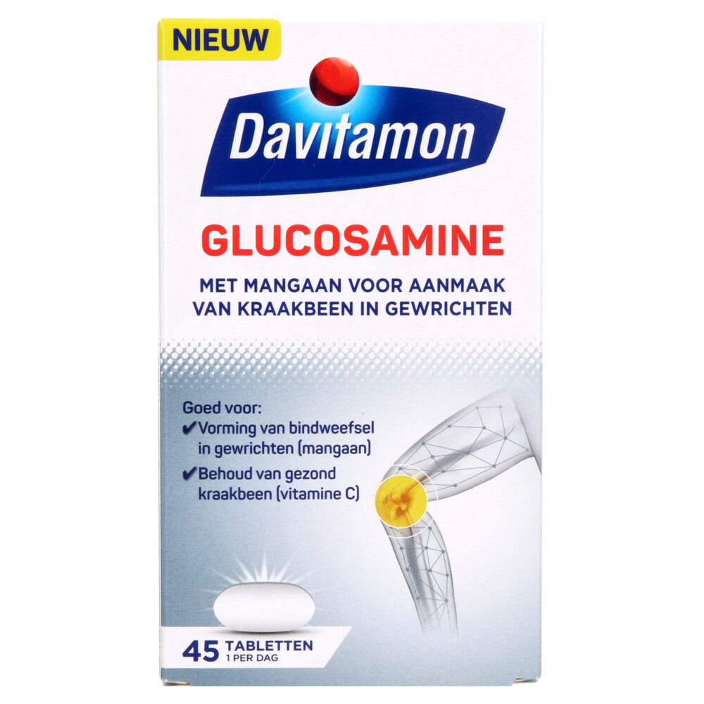 4x Davitamon Glucosamine 45 tabletten