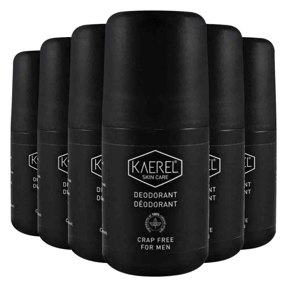 6x Kaerel Deodorant 75 ml