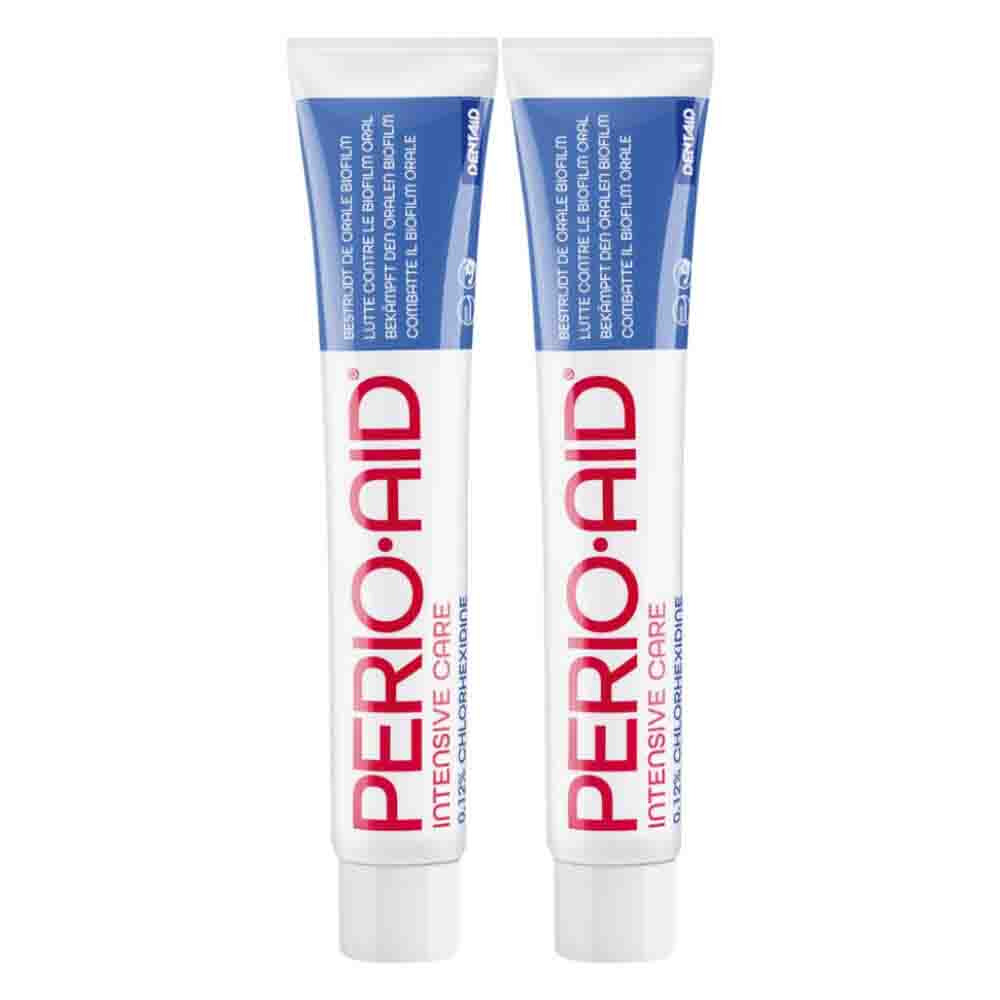 2x PerioAid Tandgel Intensive Care 0.12% CHX 75 ml